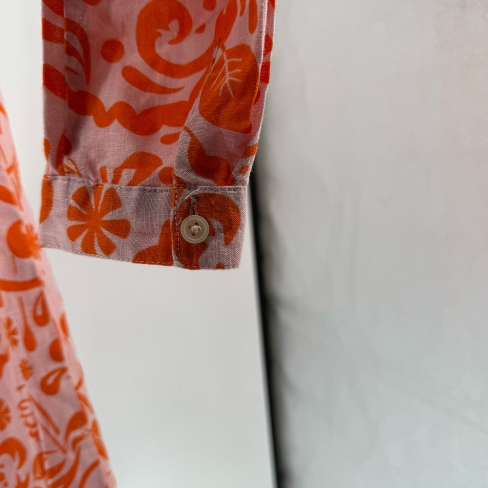 Hiho Women's Bananakeet Dress - Orange Floral - Picture 5 of 10